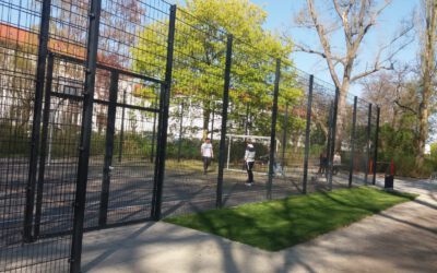 Bolzplatz in Wittenau endlich wiederhergerichtet