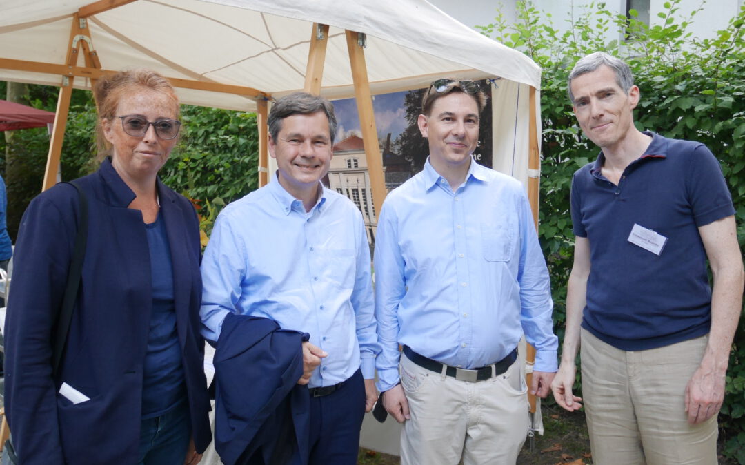 SPD-Fraktion Reinickendorf beim Sommerfest von Centre Bagatelle e.V.