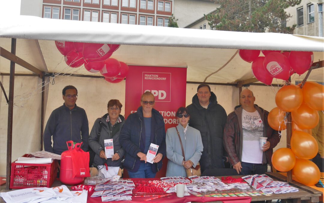 SPD-Fraktion Reinickendorf beim Tag des offenen Rathauses