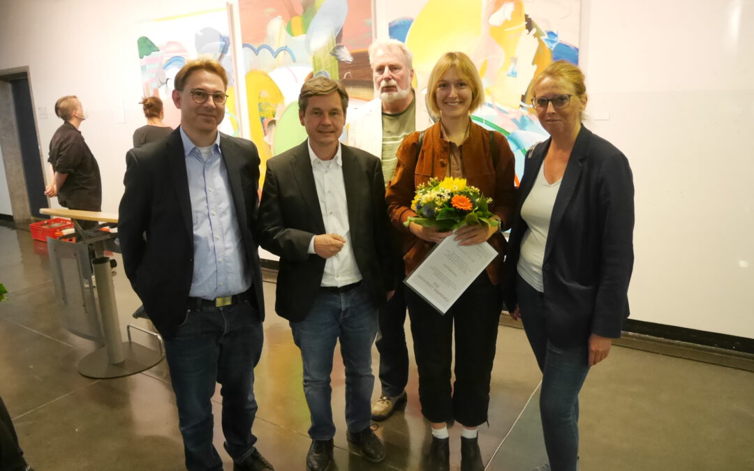 SPD-Fraktion Reinickendorf beim Förderpreis Junge Kunst 2022
