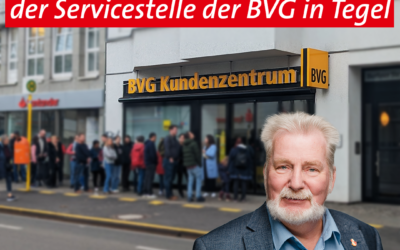 Empfehlung: Ausweitung der Betriebsstunden in der Servicestelle Berliner Straße in Tegel
