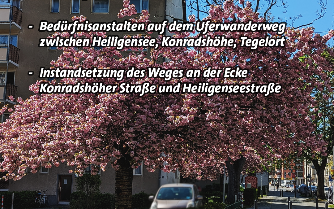 Anträge der SPD-Fraktion Reinickendorf für die Mai-BVV 2023