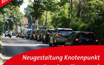 Antrag: Neugestaltung Knotenpunkt „Ruppiner Chaussee/Hennigsdorfer Straße“