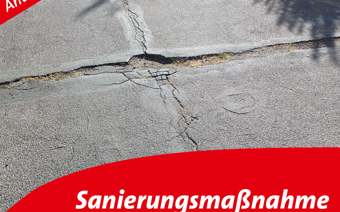 Antrag: Sanierungsmaßnahme Schmitzweg / Brodersenstraße